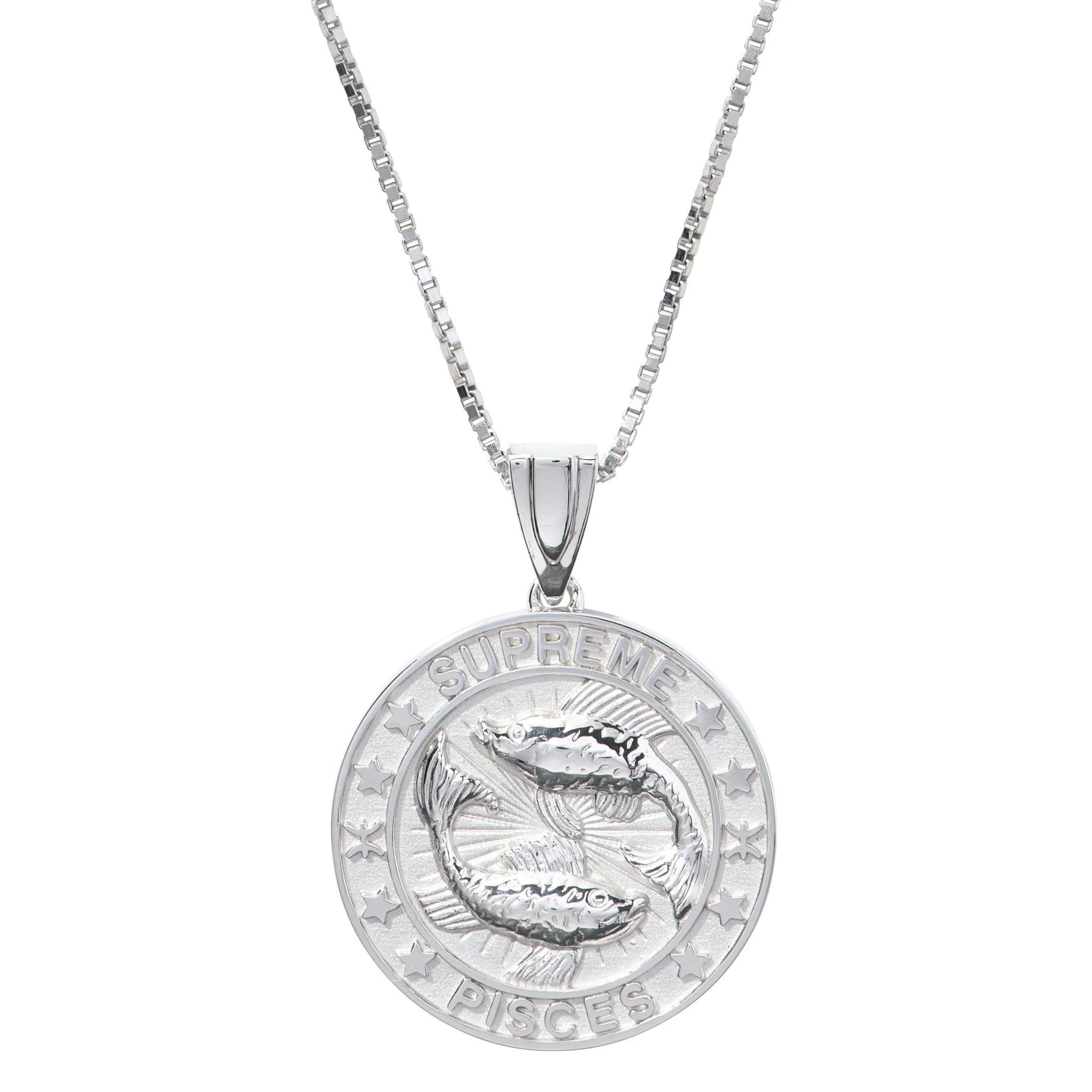 Supreme®/Jacob&Co Sterling Silver Zodiac Pendant view 16